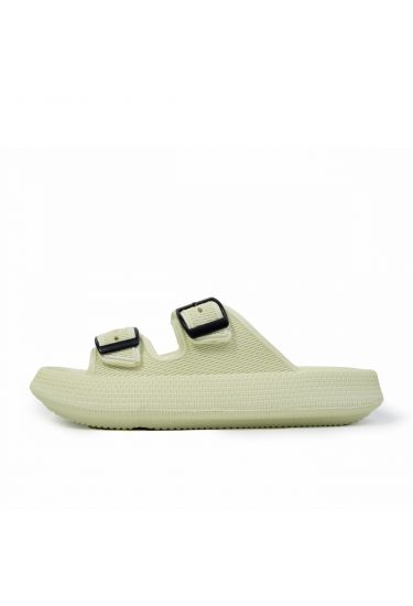 FLORENCE MINT GREEN SLIDES